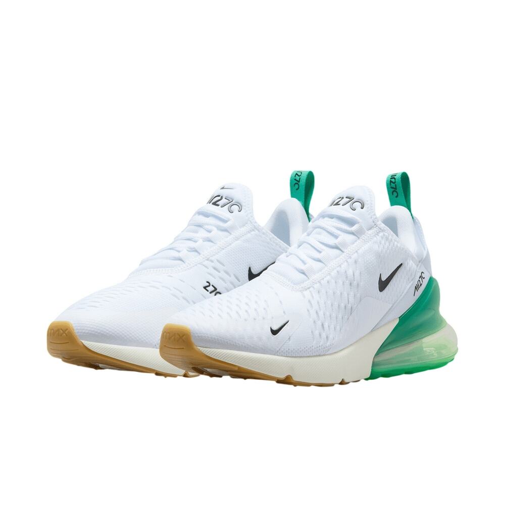 Nike Air Max 270 Women's Size 7 White Stadium Green AH6789-125 New in Box